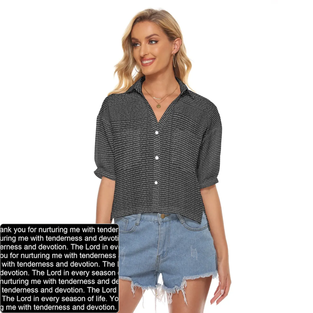 Women's V-Neck Shirt | Personalized