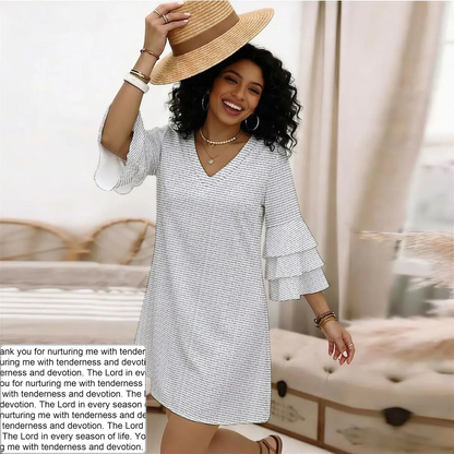 Women's Ruffle-Sleeve Dress | Personalized