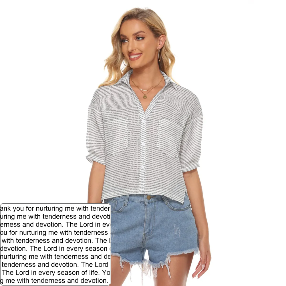 Women's V-Neck Shirt | Personalized