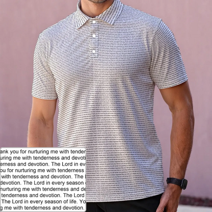 Men's Stretch Polo Shirt | Personalized