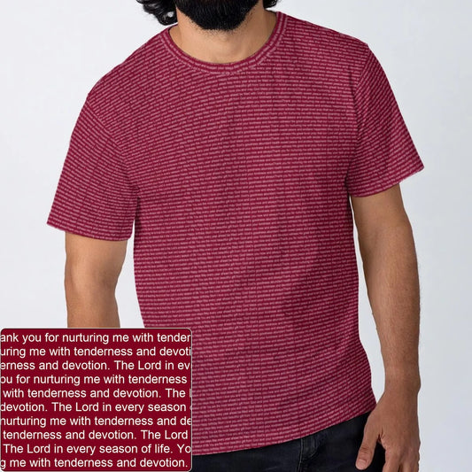 Men's Cotton Crewneck T-Shirt | Personalized