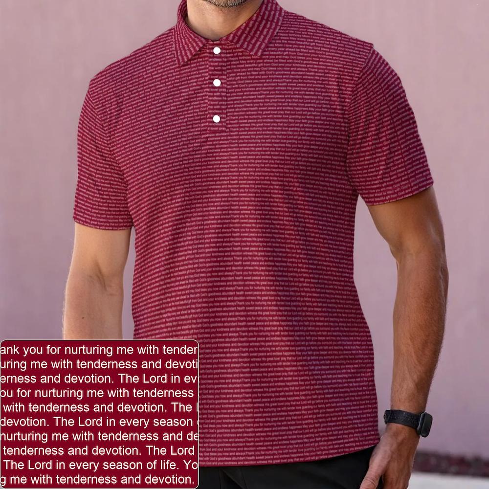 Men's Stretch Polo Shirt | Personalized