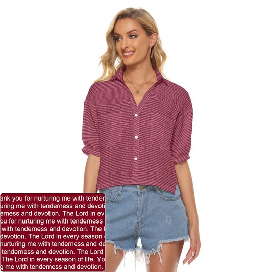 Women's V-Neck Shirt | Personalized