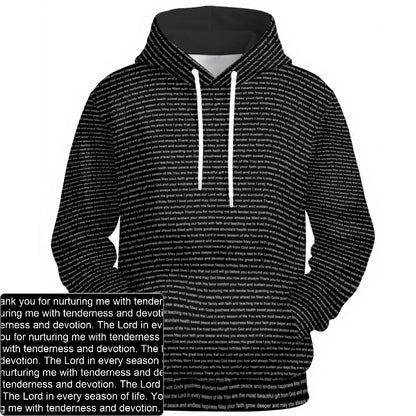 Unisex Heavyweight Fleece Hoodie | Song Lyrics & Bible Verse Gift For All