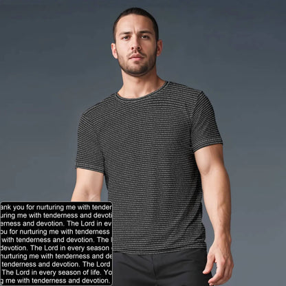 Men's Jersey AOP T-Shirt | Personalized Verse & Text