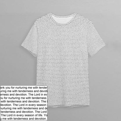 Kids' Sports AOP T-Shirt | Personalized Verse & Text