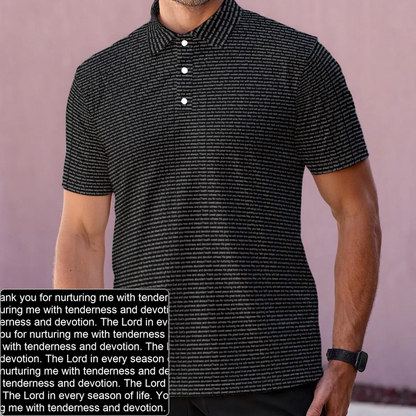 Men's Stretch Polo Shirt | Personalized