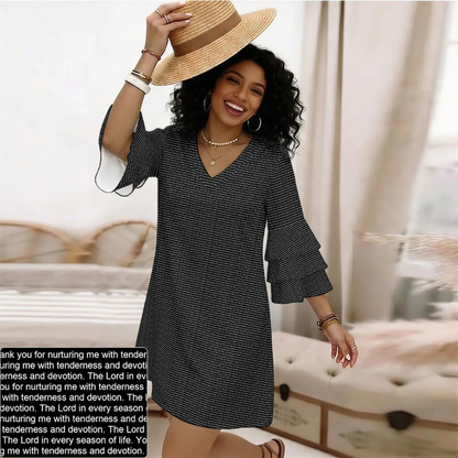 Women's Ruffle-Sleeve Dress | Personalized