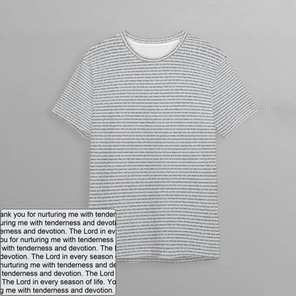 Kids' Sports AOP T-Shirt | Personalized Verse & Text