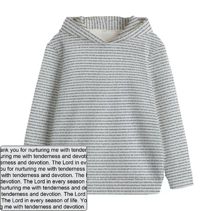 Kids Heavyweight Cotton Sweatshirt | Song Lyrics & Bible Verse Gift for Boys & Girls