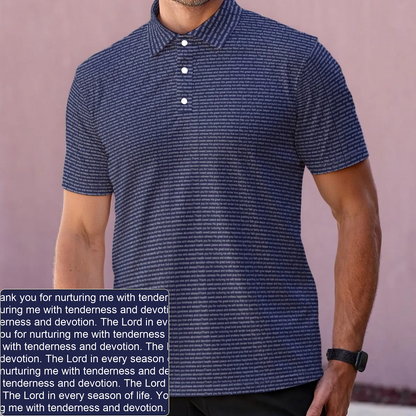 Men's Stretch Polo Shirt | Personalized