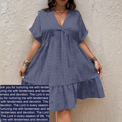 Women's V-Neck Dress | Personalized