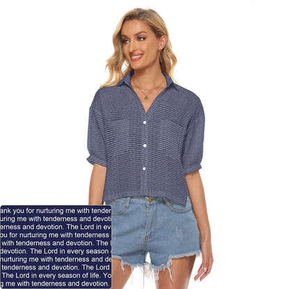 Women's V-Neck Shirt | Personalized