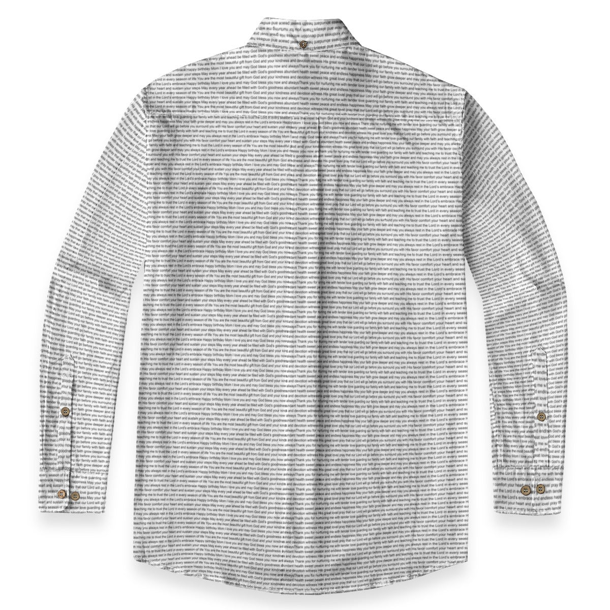 Men's Slub Cotton Button-Down LS Shirt | Personalized
