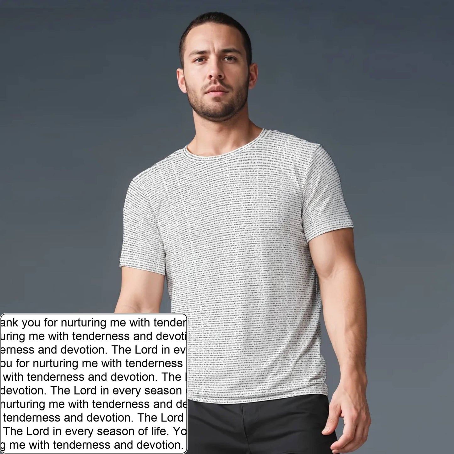 Men's Jersey T-Shirt | Personalized