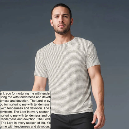 Men's Jersey AOP T-Shirt | Personalized Verse & Text
