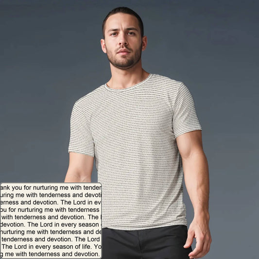 Men's Jersey AOP T-Shirt | Personalized Verse & Text