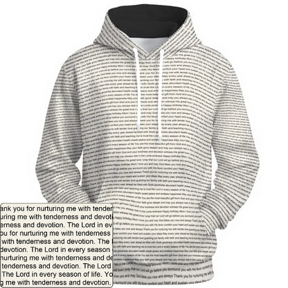 Unisex Heavyweight Fleece Hoodie | Song Lyrics & Bible Verse Gift For All