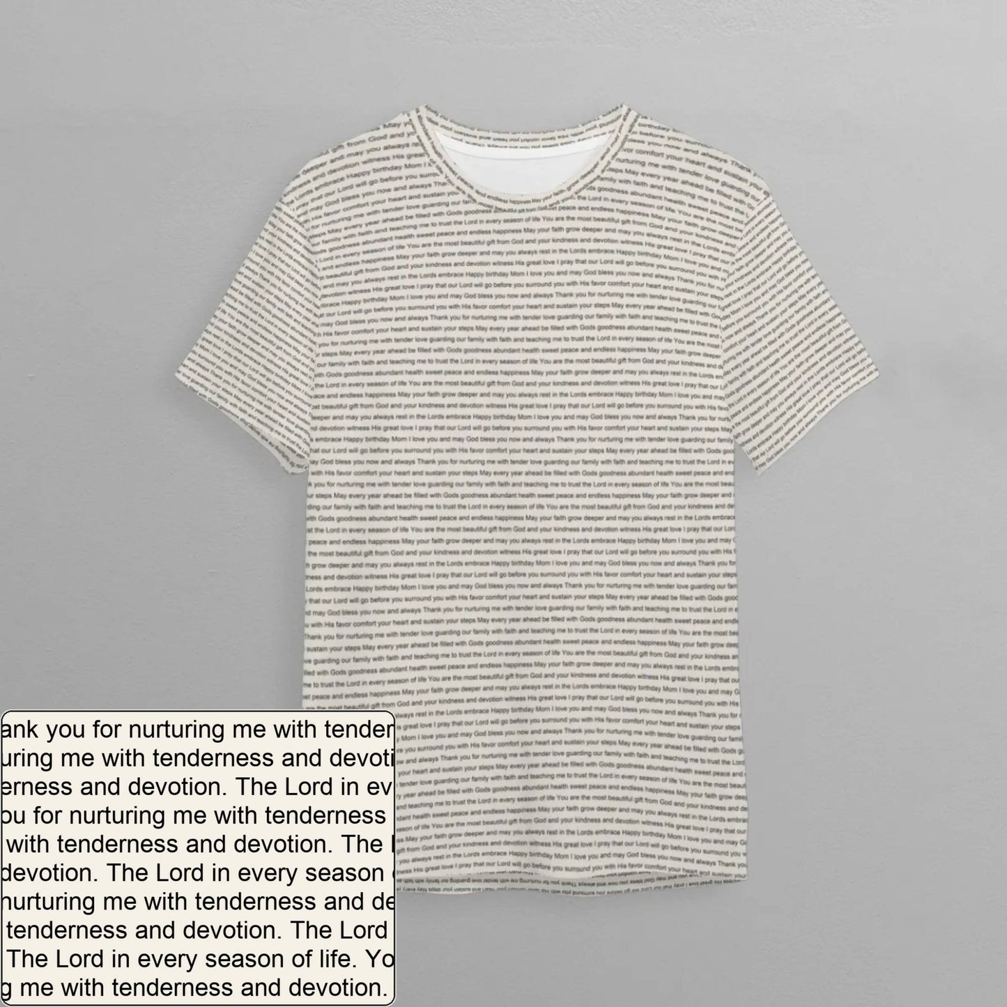 Kids' Sports AOP T-Shirt | Personalized Verse & Text