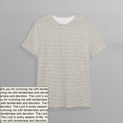 Kids' Sports AOP T-Shirt | Personalized Verse & Text