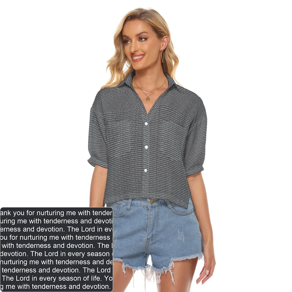 Women's V-Neck Shirt | Personalized