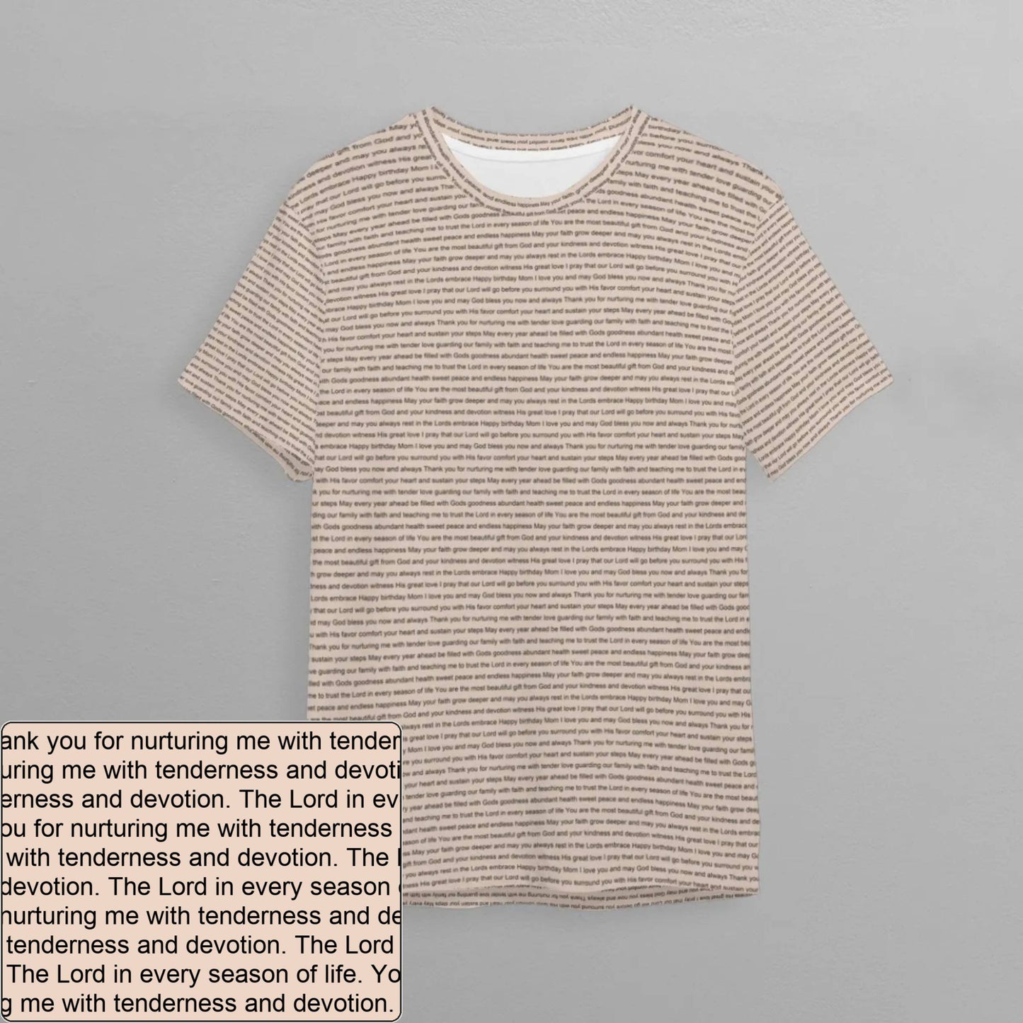Kids' Sports AOP T-Shirt | Personalized Verse & Text