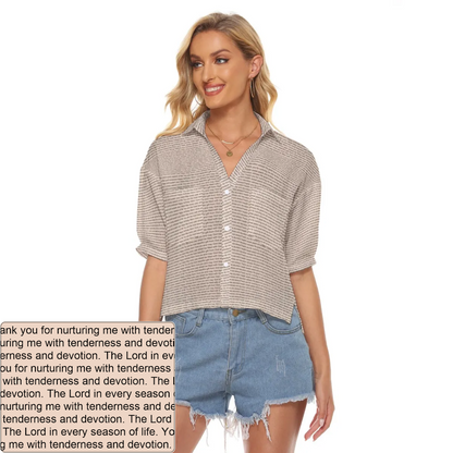 Women's V-Neck Shirt | Personalized