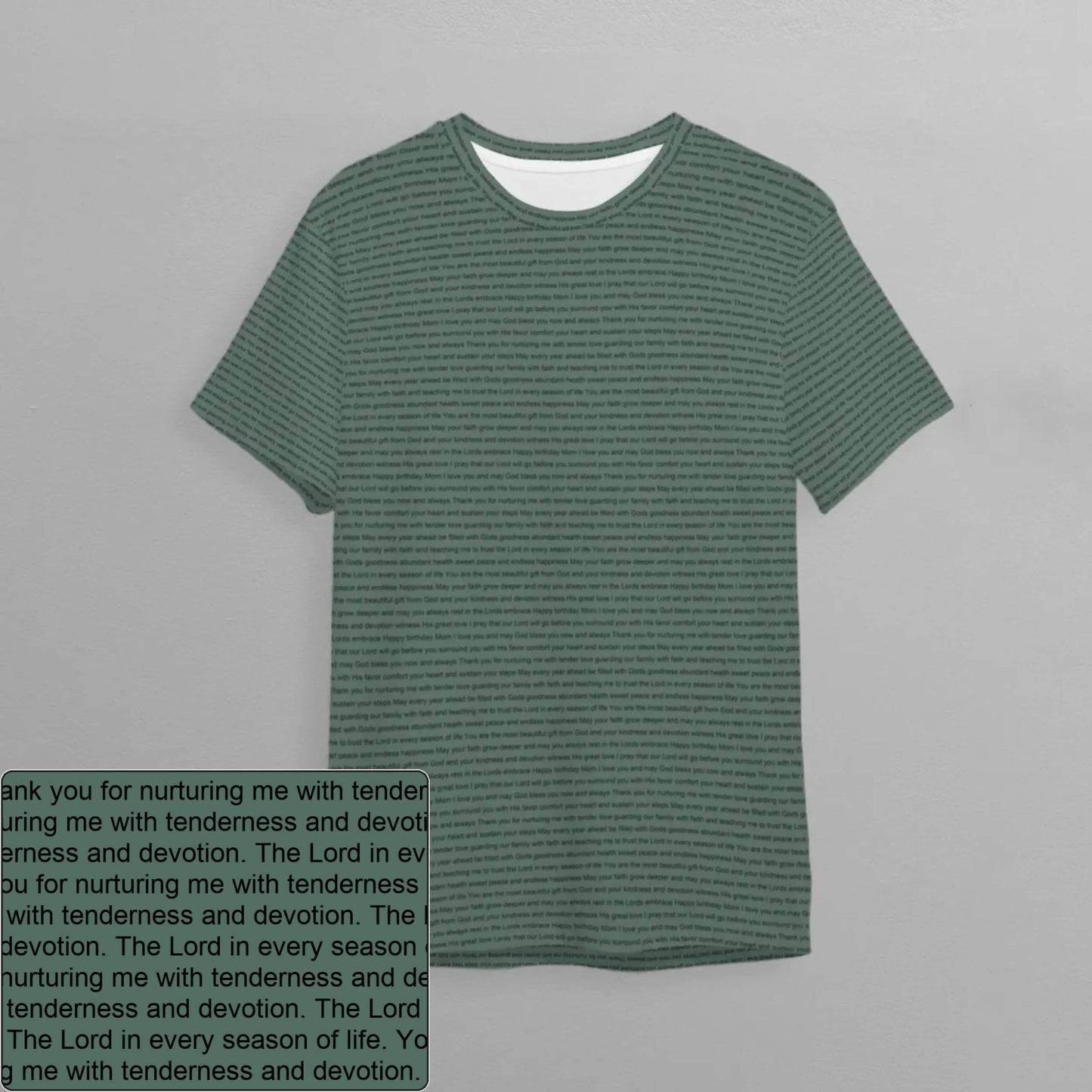 Kids' Sports AOP T-Shirt | Personalized Verse & Text