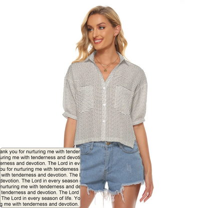 Women's V-Neck Shirt | Personalized