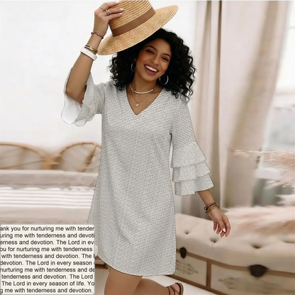 Women's Ruffle-Sleeve Dress | Personalized