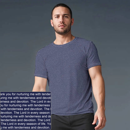 Men's Jersey AOP T-Shirt | Personalized Verse & Text