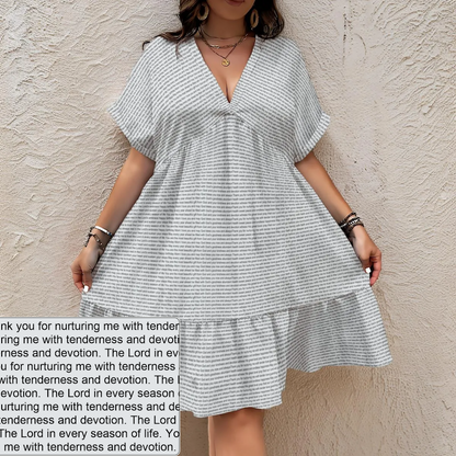Women's V-Neck Dress | Personalized