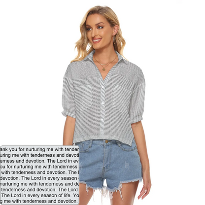 Women's V-Neck Shirt | Personalized