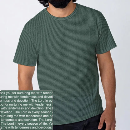 Men's Cotton Crewneck T-Shirt | Personalized