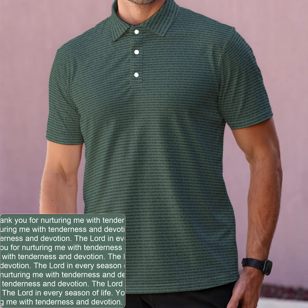 Men's Stretch Polo Shirt | Personalized