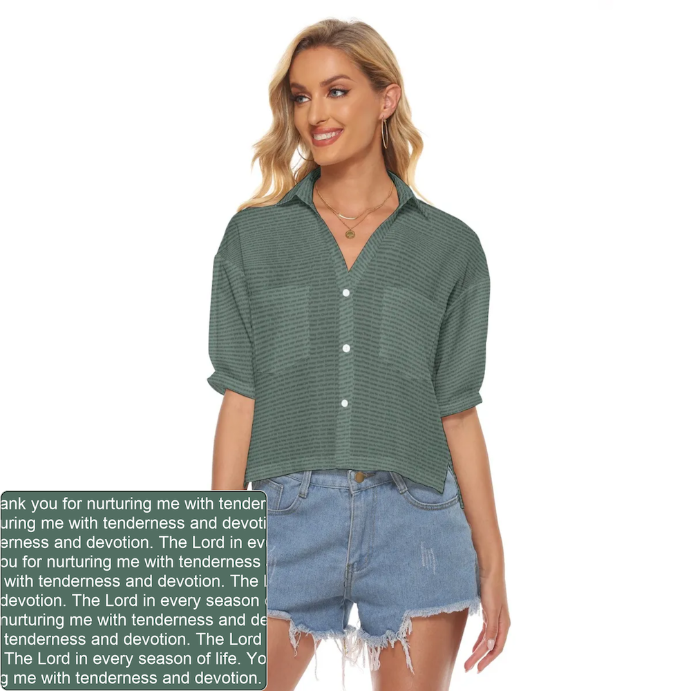Women's V-Neck Shirt | Personalized