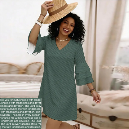 Women's Ruffle-Sleeve Dress | Personalized