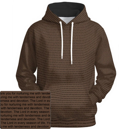 Unisex Heavyweight Fleece Hoodie | Song Lyrics & Bible Verse Gift For All
