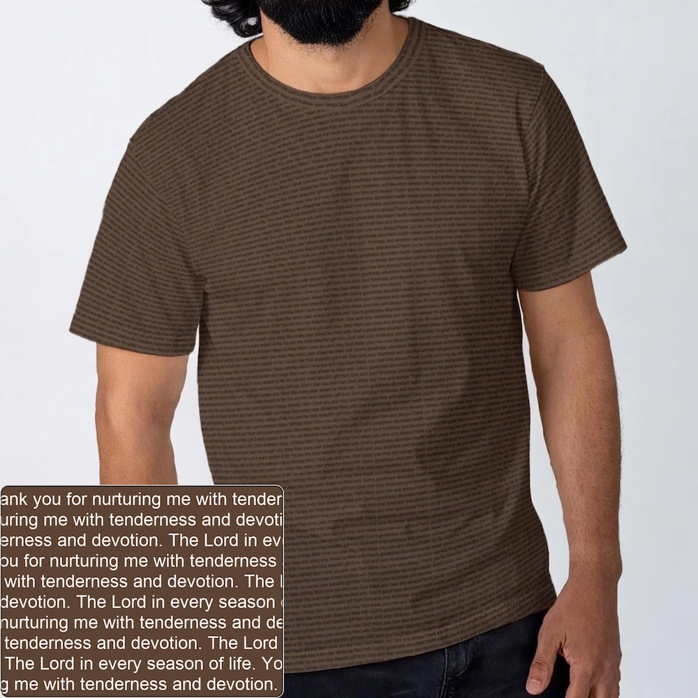 Men's Cotton Crewneck T-Shirt | Personalized