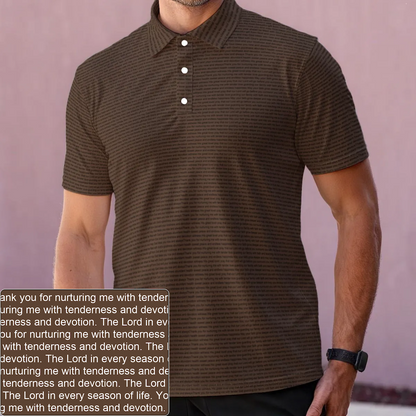Men's Stretch Polo Shirt | Personalized