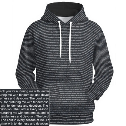 Unisex Heavyweight Fleece Hoodie | Song Lyrics & Bible Verse Gift For All