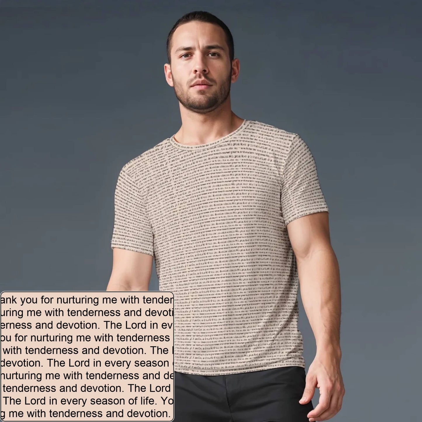 Men's Jersey T-Shirt | Personalized