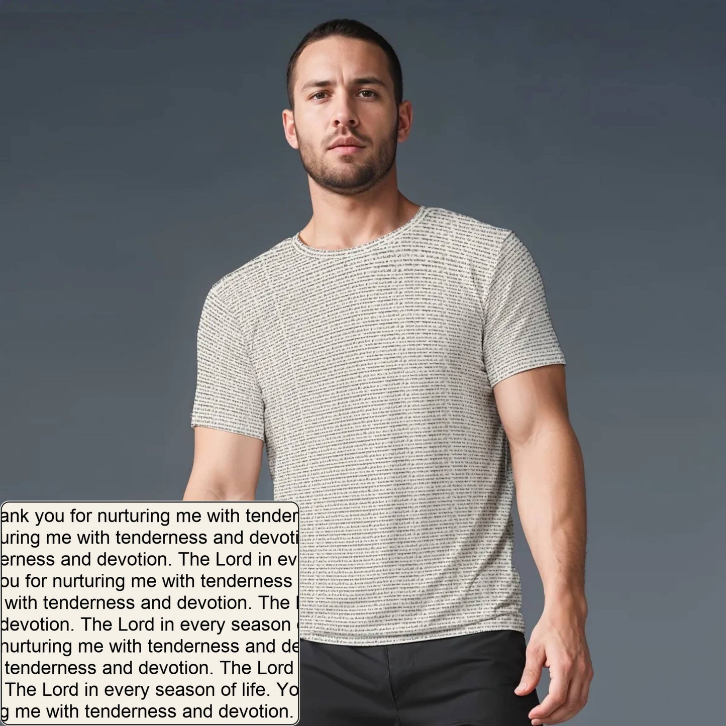 Men's Jersey T-Shirt | Personalized