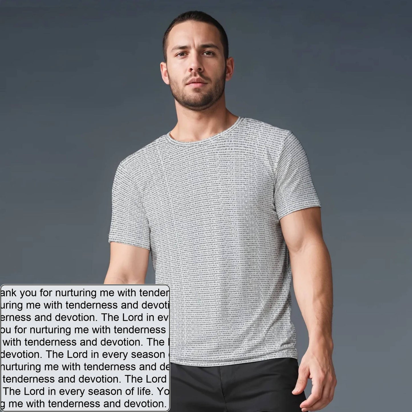 Men's Jersey T-Shirt | Personalized